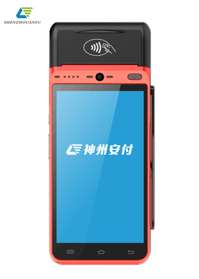 Supporto terminale 4G Wifi di posizione di Android Smart della stampante alta a 5,5 pollici di velocità